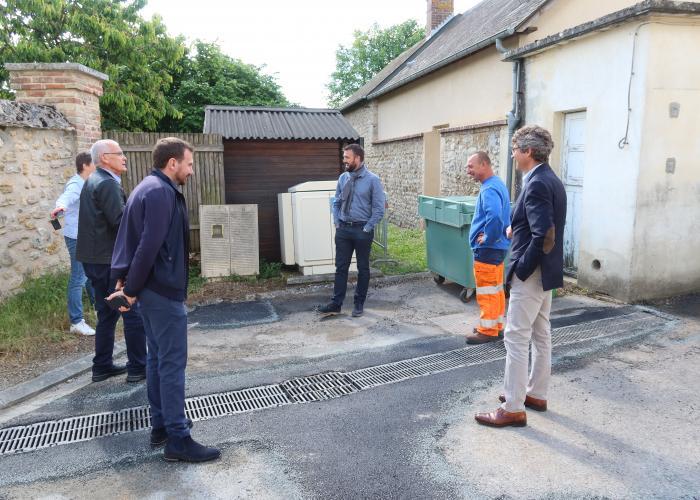 Xavier Hubert et Joris Bénier à Tosny