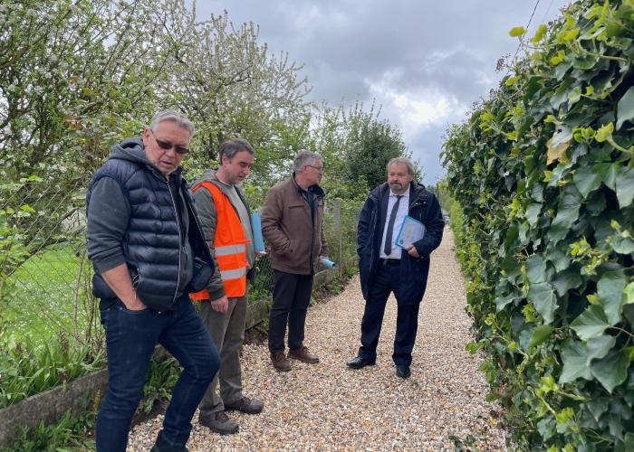 SIEGE 27 en visite à Goupil Othon