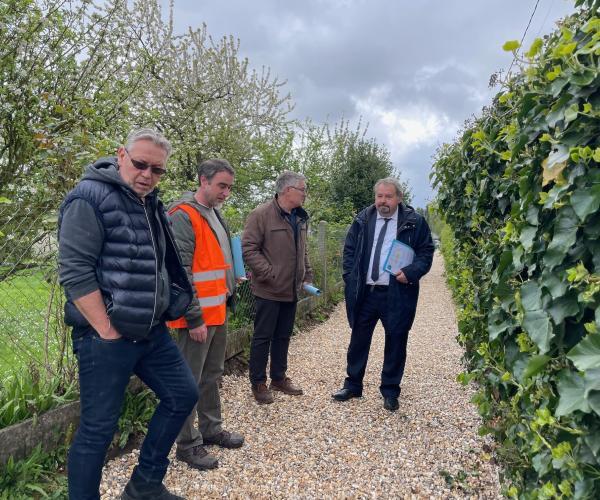 SIEGE 27 en visite à Goupil Othon