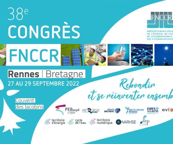 Le SIEGE 27 présent lors du 38ème congrès de la FNCCR