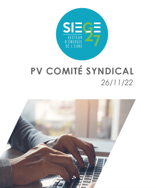 PV COMITÉ SYNDICAL 26 NOV 22